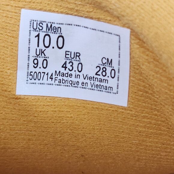 Vans Ward Deluxe Shoes Men Size 10 Comfort Casual Leather - Picture 10 of 10